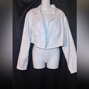 Floral Cropped Jacket